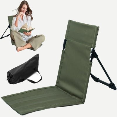 Chaise Pliable - SitAnywhere™ - Vert Olive - Explora Camping