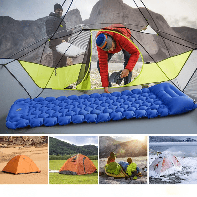 MATELAS CAMPING - HikeComfort™ - Bleu - Explora Camping