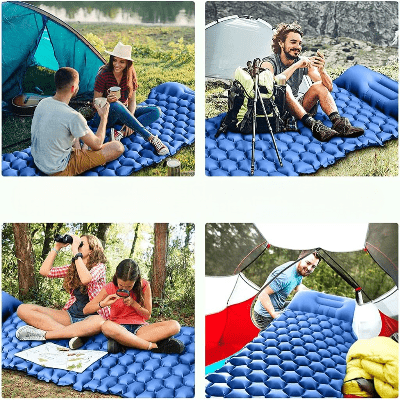 MATELAS CAMPING - HikeComfort™ - Bleu - Explora Camping