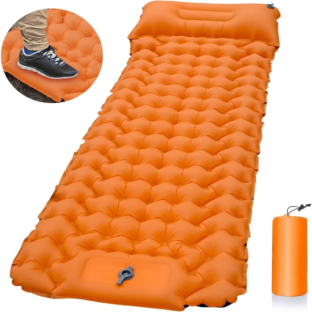 MATELAS CAMPING - HikeComfort™ - Orange - Explora Camping