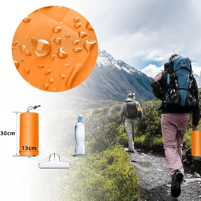 MATELAS CAMPING - HikeComfort™ - Orange - Explora Camping