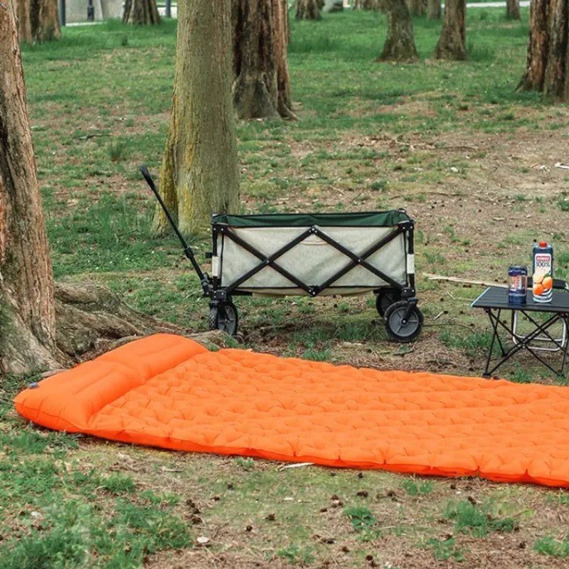 Matelas Gonflable - LiteDoubleMattress™ - Orange - Explora Camping