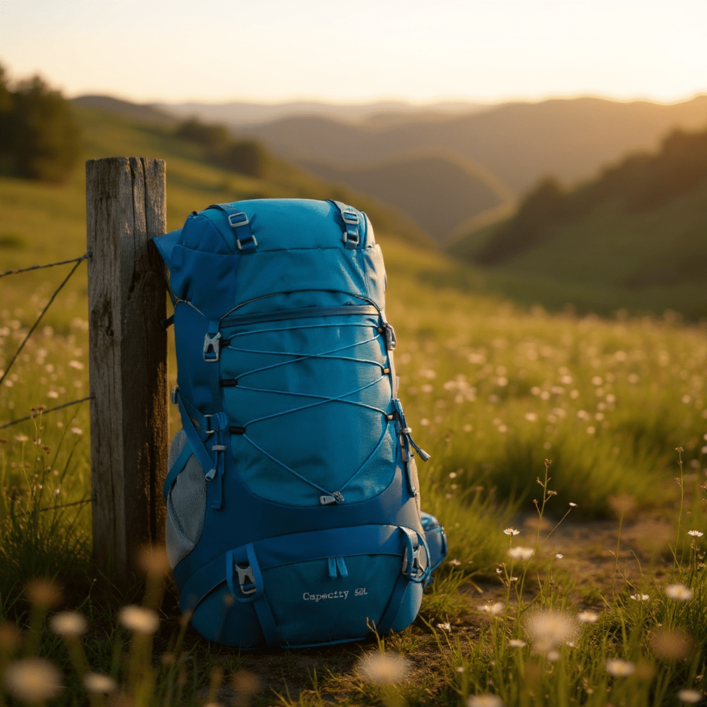 Sac à Dos de Randonnée - VenturePack50™ - Bleu - Explora Camping