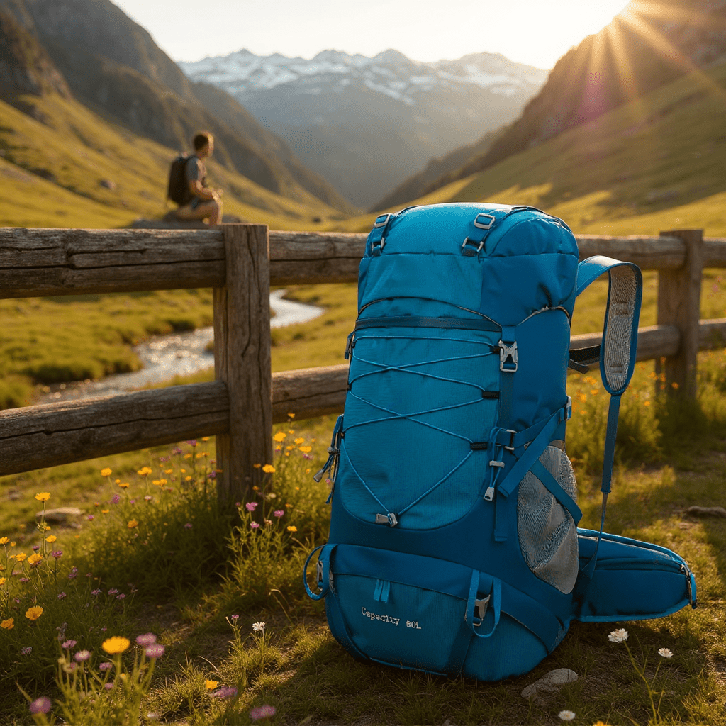 Sac à Dos de Randonnée - VenturePack50™ - Bleu - Explora Camping