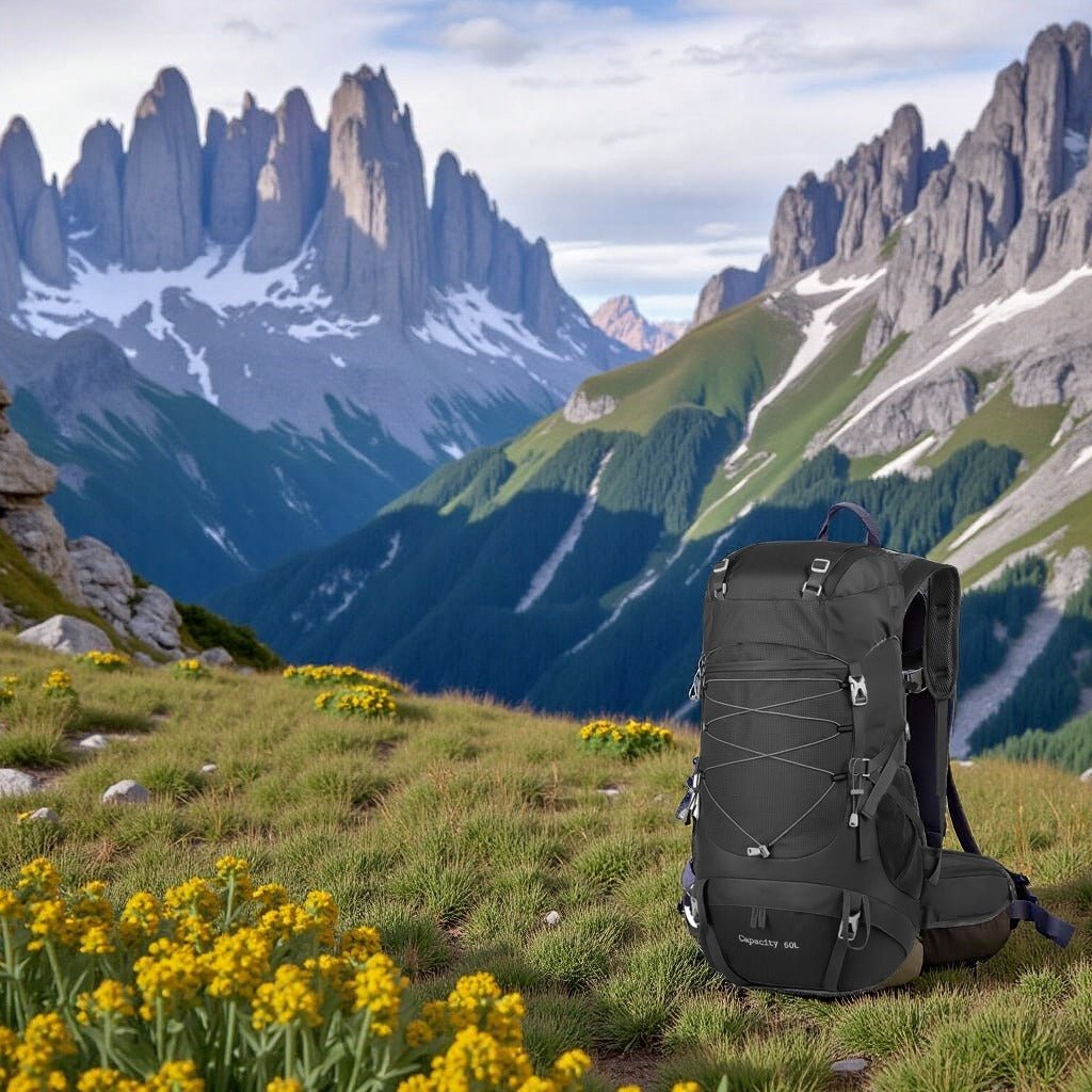 Sac à Dos de Randonnée - VenturePack50™ - Noir - Explora Camping