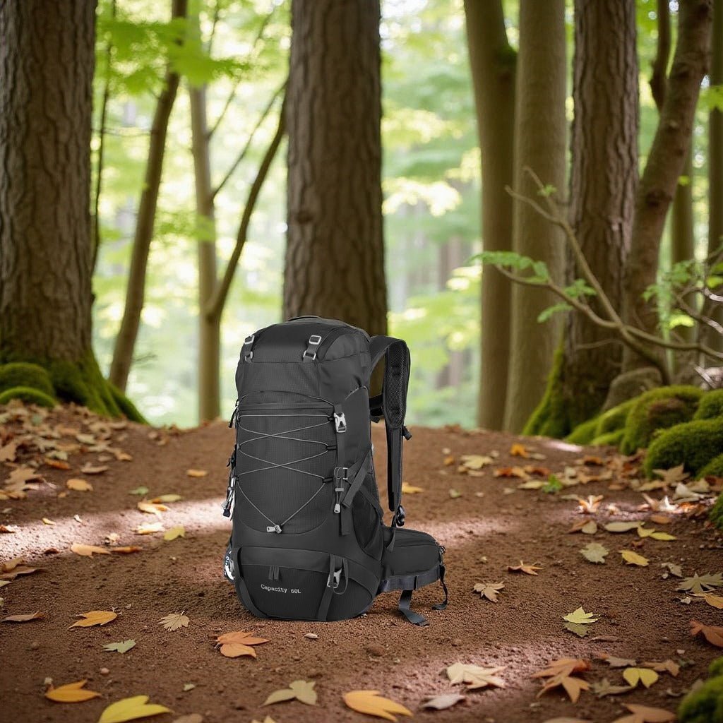 Sac à Dos de Randonnée - VenturePack50™ - Noir - Explora Camping