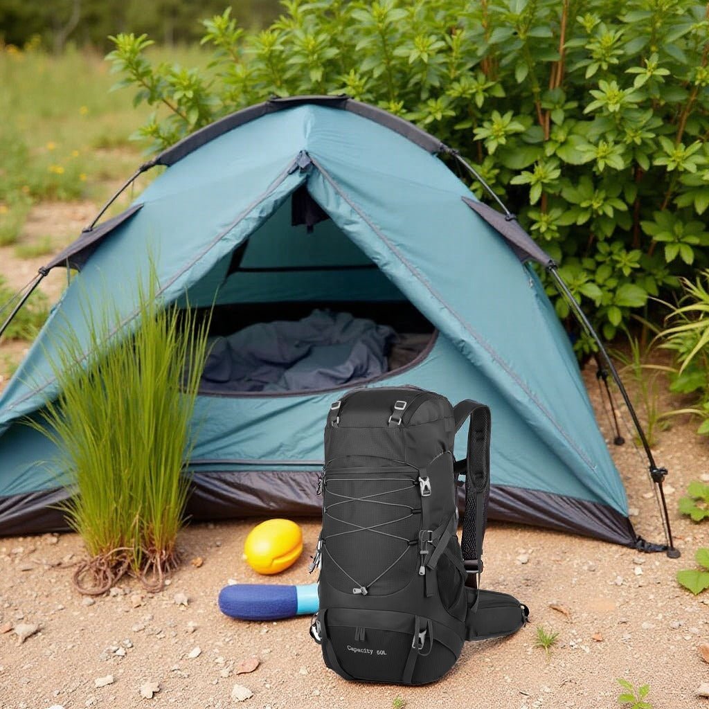 Sac à Dos de Randonnée - VenturePack50™ - Noir - Explora Camping