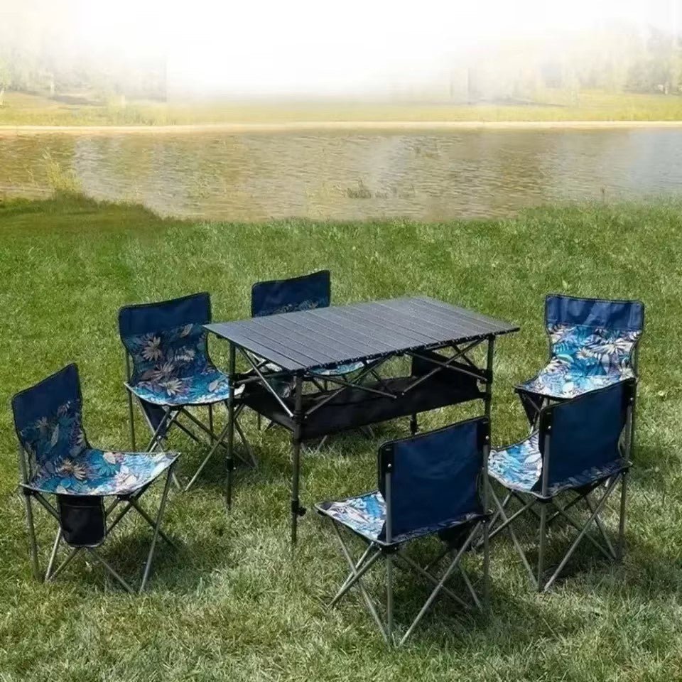 Table Pliante Camping - CampFlex™ - Noir - Explora Camping