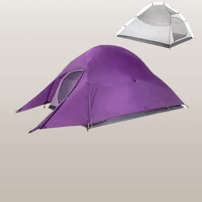 Tente Camping - CampingTentUltralight™ - Mauve - Explora Camping