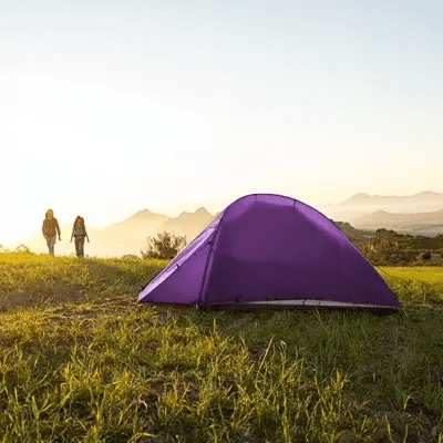 Tente Camping - CampingTentUltralight™ - Mauve - Explora Camping
