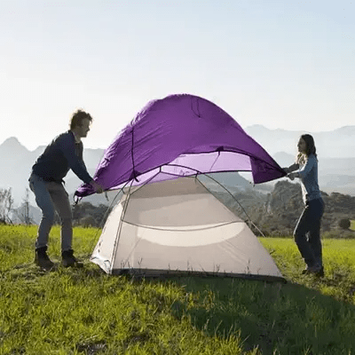 Tente Camping - CampingTentUltralight™ - Mauve - Explora Camping