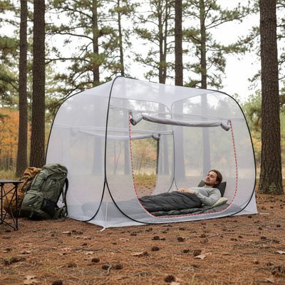 Tente moustiquaire | Protection Extérieure Légère 1.8x2m - Explora Camping