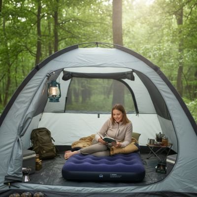 Matelas gonflable 1 personne | Ultraléger - Explora Camping