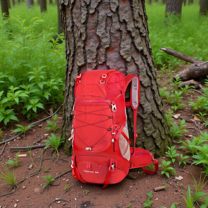 Sac à Dos de Randonnée - VenturePack50™ - Rouge - Explora Camping
