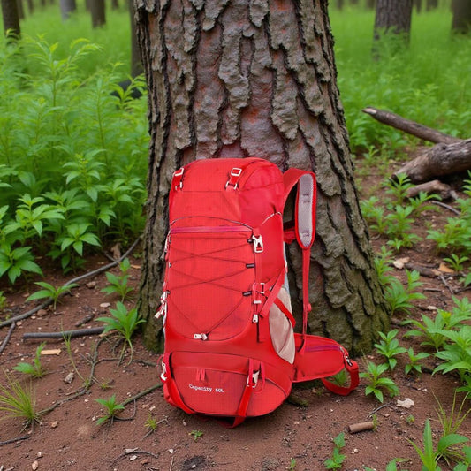 Sac à Dos de Randonnée - VenturePack50™ - Rouge - Explora Camping