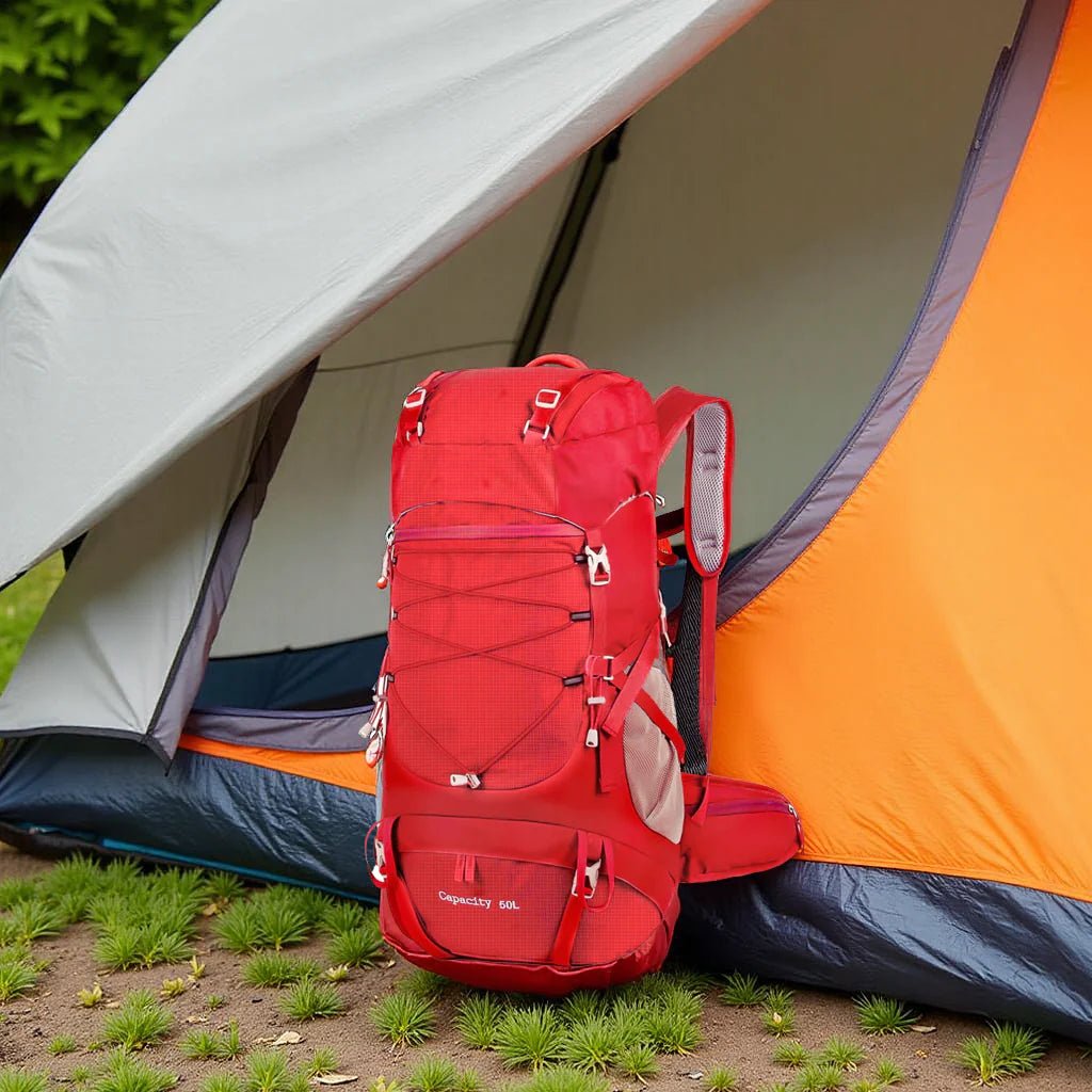 Sac à Dos de Randonnée - VenturePack50™ - Rouge - Explora Camping