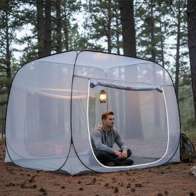 Tente moustiquaire | Protection Extérieure Légère 1.8x2m - Explora Camping