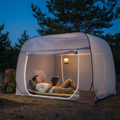 Tente moustiquaire | Protection Extérieure Légère 1.8x2m - Explora Camping