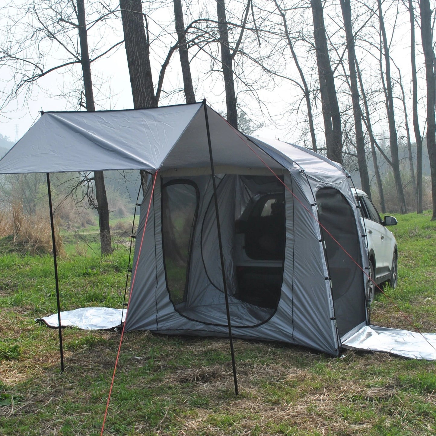Tente pour Voiture - CampUp™ - Gris - Explora Camping