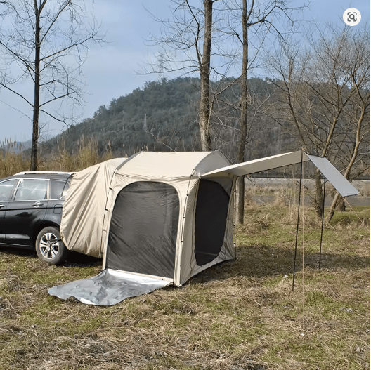 Tente pour Voiture - CampUp™ - Gris - Explora Camping
